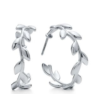 NEW! Tiffany & Co. Olive Leaf Earrings
